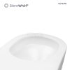 Oltens Zestaw Hamnes Kort Stille miska WC wisząca PureRim z powłoką SmartClean z deską wolnoopadającą biały 42526000
